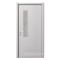 Germany Scandinavian White Laser Stoving Varnish Wood Design Solid Wood Door For Bedroom